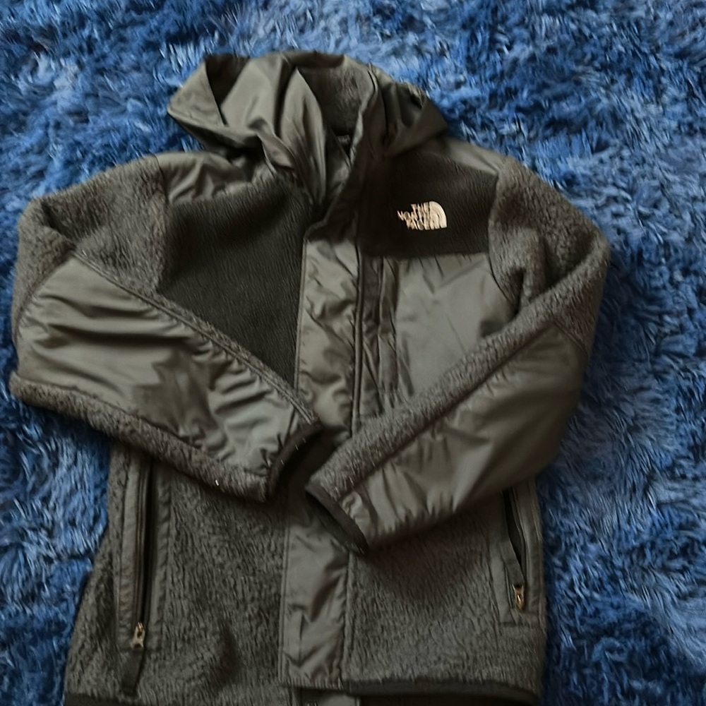 The North Face Kids Jacket in Black and Gray